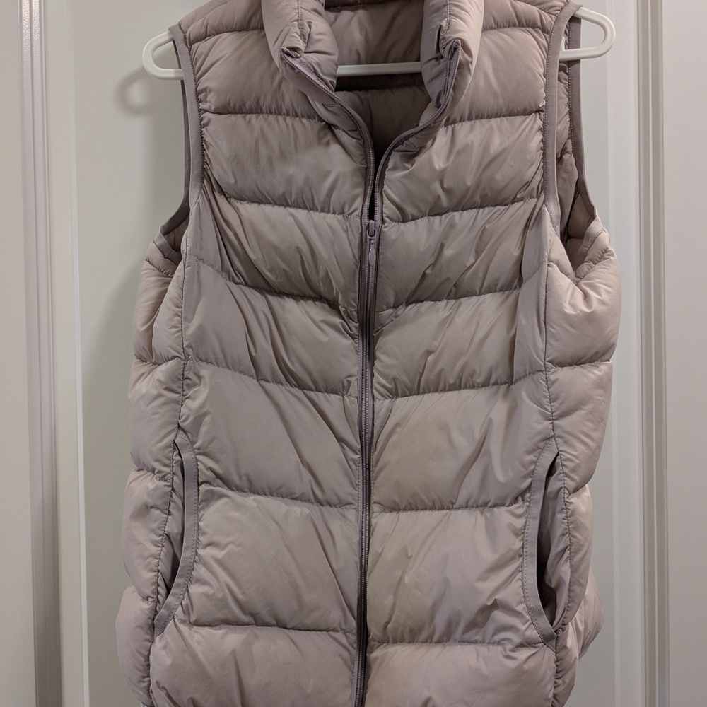 Muji Women's Down Puffer Vest